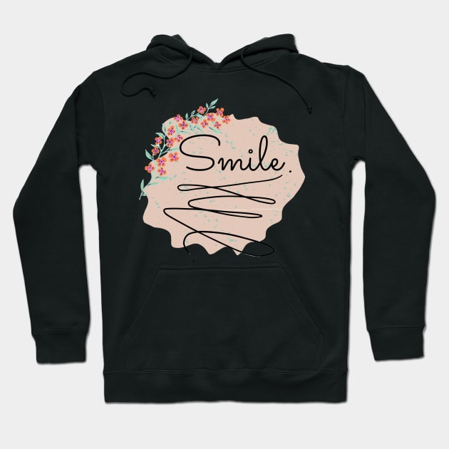 Smile !!! Hoodie by PedaDesign